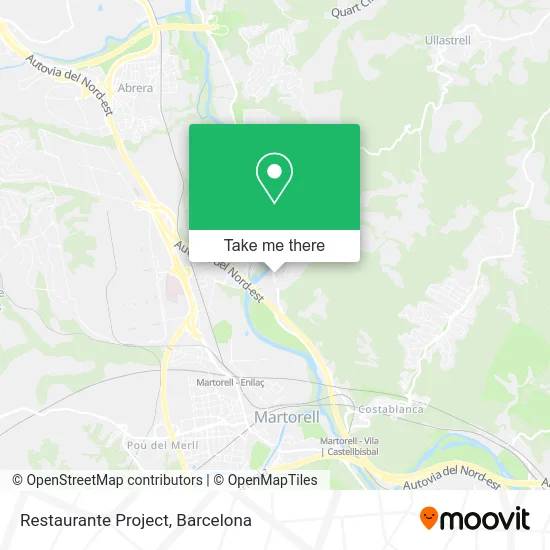 Restaurante Project map