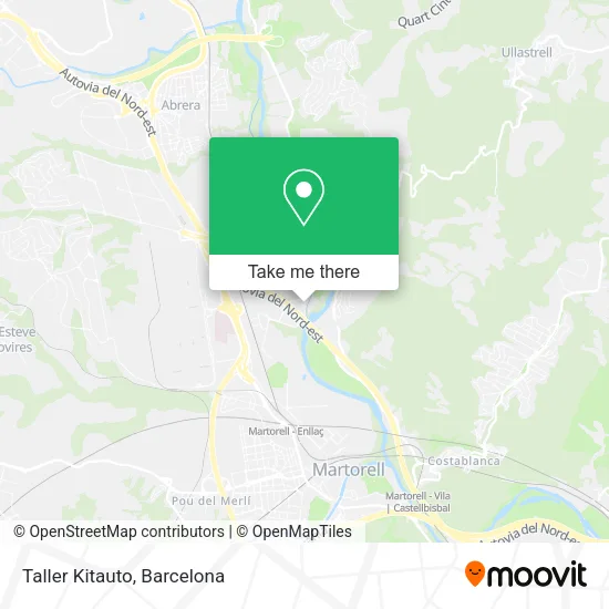 Taller Kitauto map