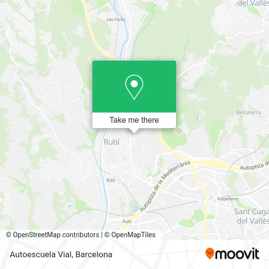Autoescuela Vial map