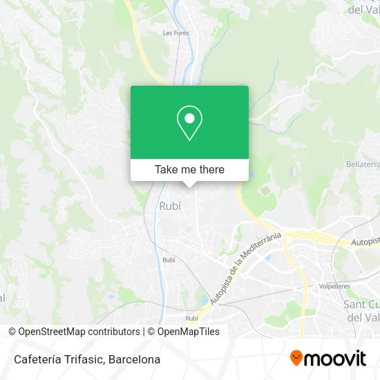 Cafetería Trifasic map