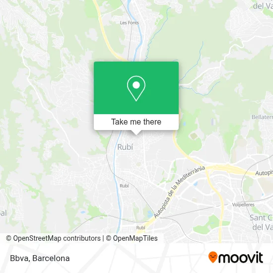 Bbva map