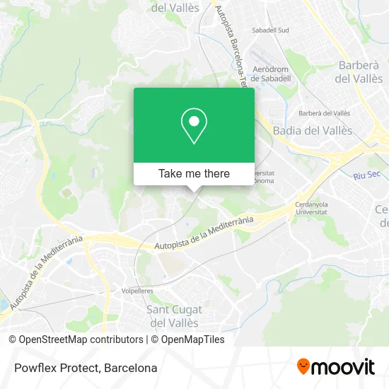 Powflex Protect map