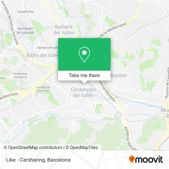 Like - Carsharing map