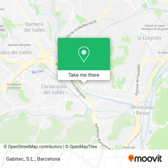 Gabitec, S.L. map
