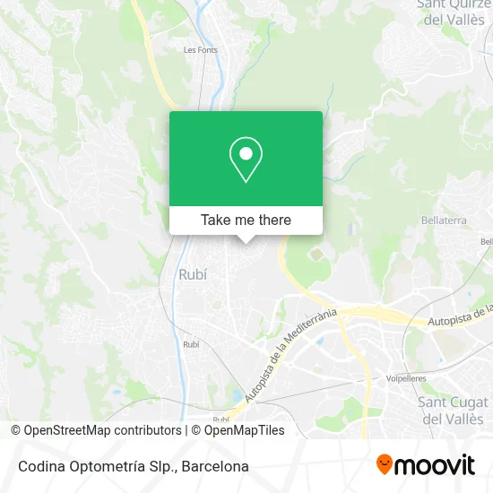 Codina Optometría Slp. map