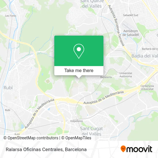 Ralarsa Oficinas Centrales map