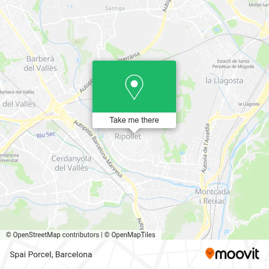 Spai Porcel map