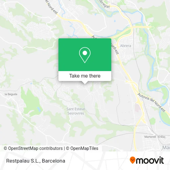 Restpalau S.L. map