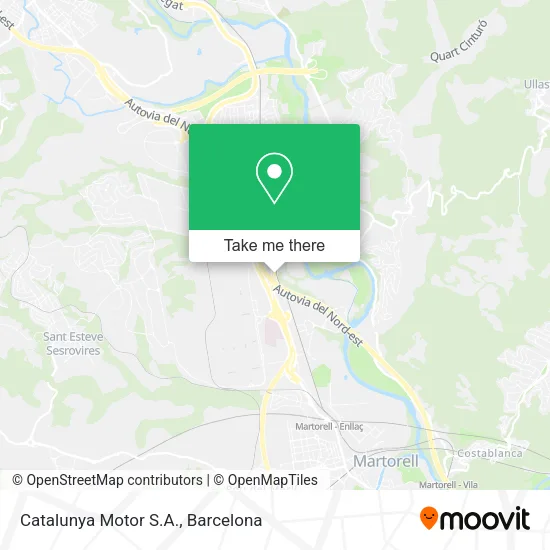 Catalunya Motor S.A. map
