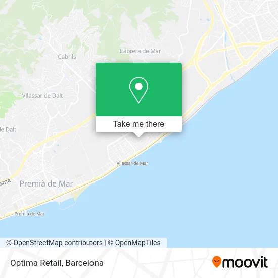 Optima Retail map