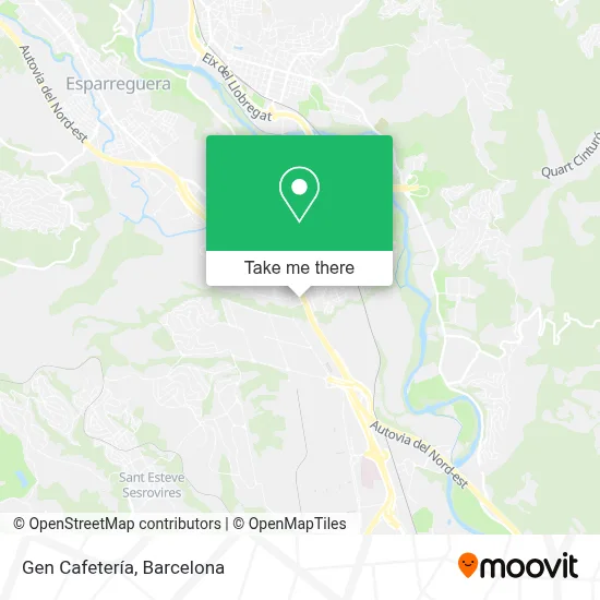 Gen Cafetería map
