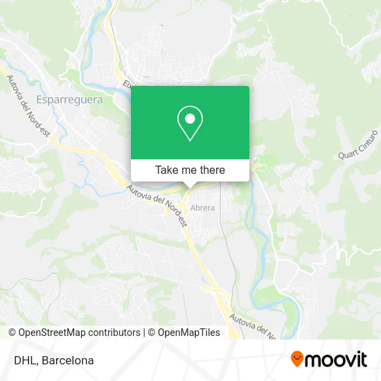 DHL map