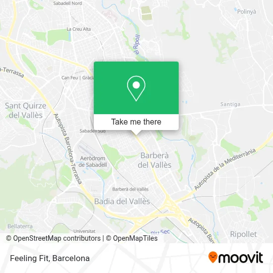 Feeling Fit map