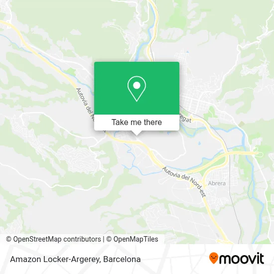 Amazon Locker-Argerey map