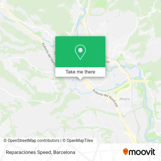 Reparaciones Speed map