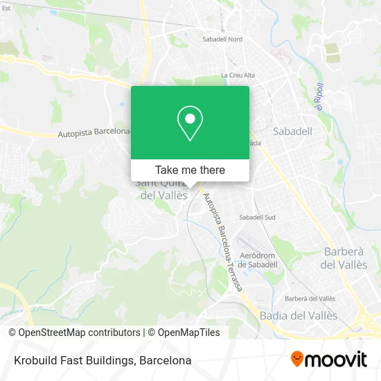 Krobuild Fast Buildings map