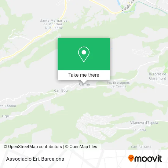 Associacio Eri map
