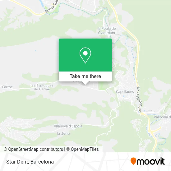 Star Dent map