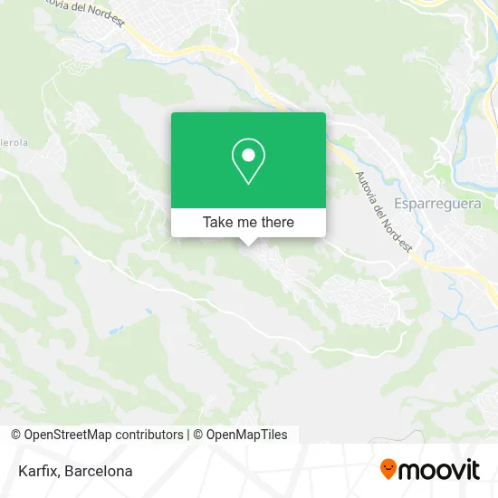 Karfix map