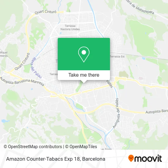Amazon Counter-Tabacs Exp 18 map