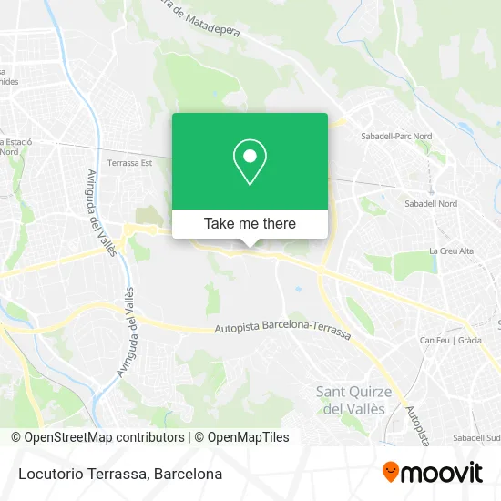 Locutorio Terrassa map