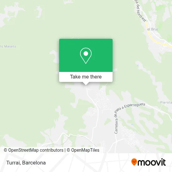 Turrai map