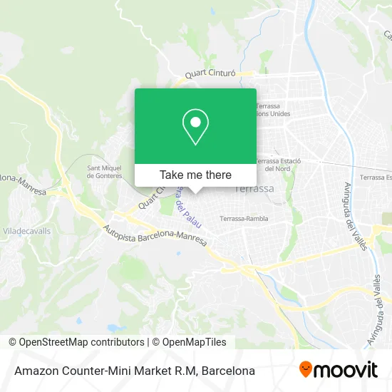 Amazon Counter-Mini Market R.M map