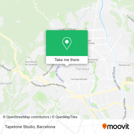 Tapetone Studio map