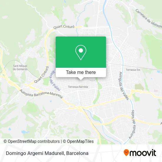 Domingo Argemi Madurell map