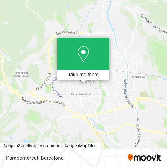Paradamercat map