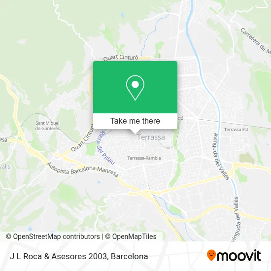 J L Roca & Asesores 2003 map