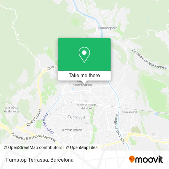 Fumstop Terrassa map
