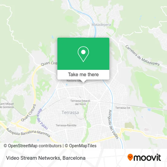 Video Stream Networks map