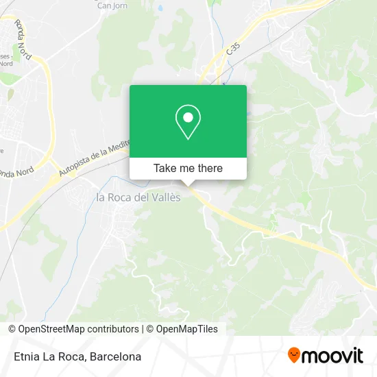 Etnia La Roca map