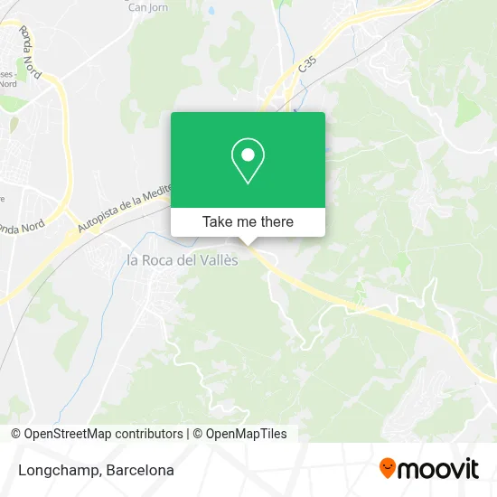Longchamp map