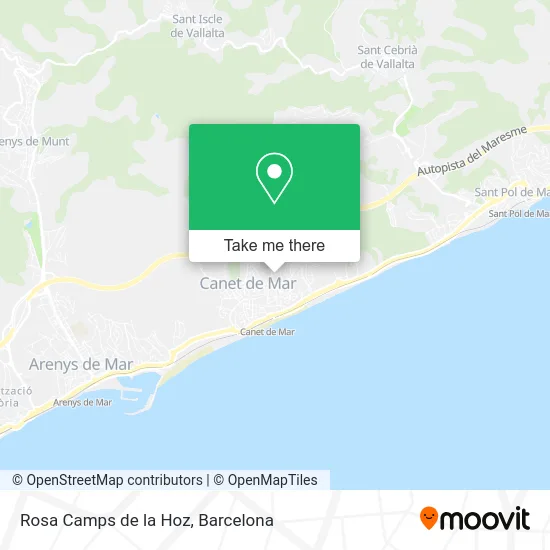 Rosa Camps de la Hoz map