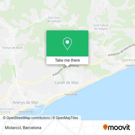 Molarcci map