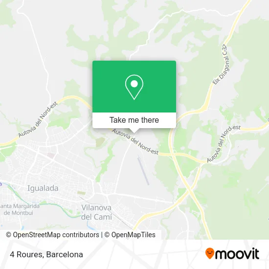 4 Roures map