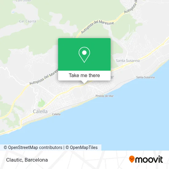 Clautic map