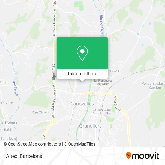Altex map