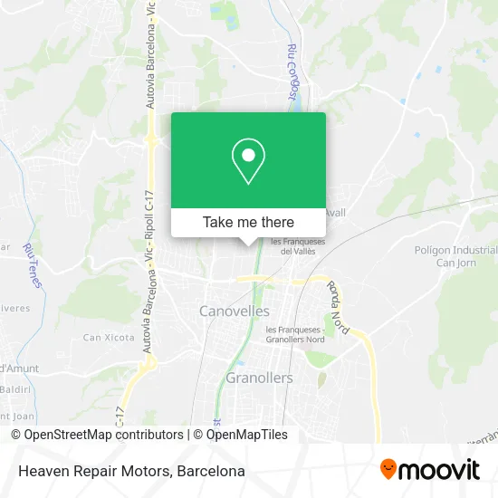 Heaven Repair Motors map