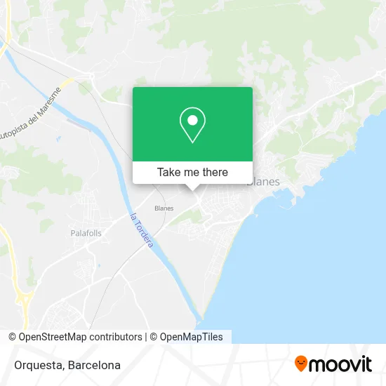 Orquesta map