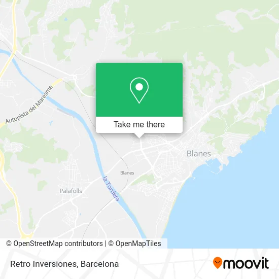 Retro Inversiones map