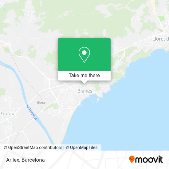 Arilex map