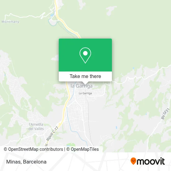 Minas map