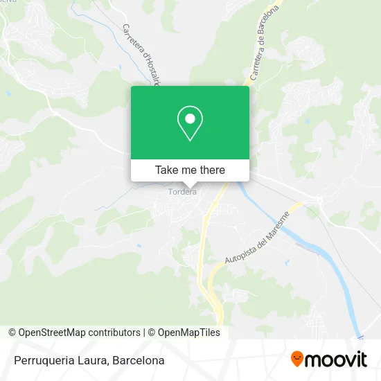 Perruqueria Laura map