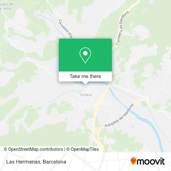 Las Hermanas map