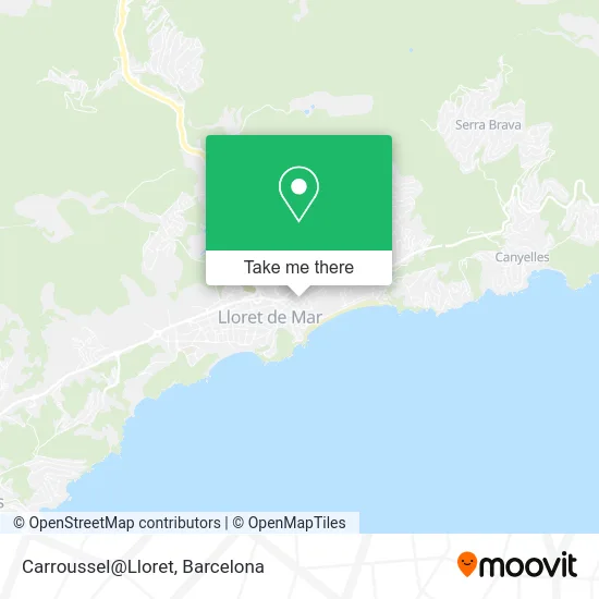 Carroussel@Lloret map