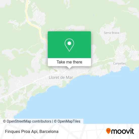 Finques Proa Api map