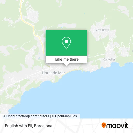 English with Eli map